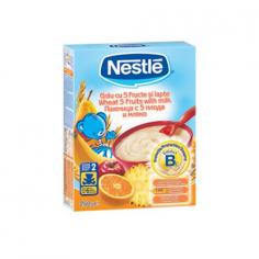 Nestle - Grau cu 5 Fructe si Lapte 250G
